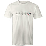 PAC CT/4B (Heartbeat) - Men's T-Shirt