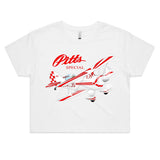 Pitts Special (Large Design) - Women's Crop Tee