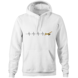 Piper J-3 Cub (Heartbeat) - Hoodie