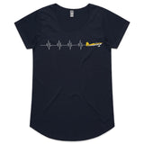 Vans RV-7 (Heartbeat) - Women's Scoop Neck T-Shirt