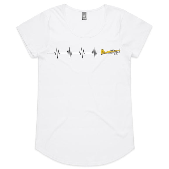 Vans RV-7 (Heartbeat) - Women's Scoop Neck T-Shirt