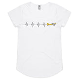 Vans RV-7 (Heartbeat) - Women's Scoop Neck T-Shirt