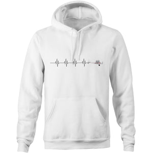 Piper Super Cub (Heartbeat) - Hoodie