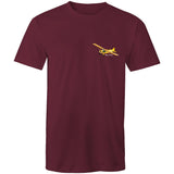 Piper J-3 Cub (Small Design) - Men's T-Shirt