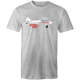 Piper Super Cub (Large Design) - Men's T-Shirt