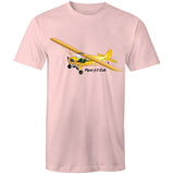 Piper J-3 Cub (Large Design) - Men's T-Shirt