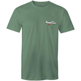 Piper Super Cub (Small Design) - Men's T-Shirt