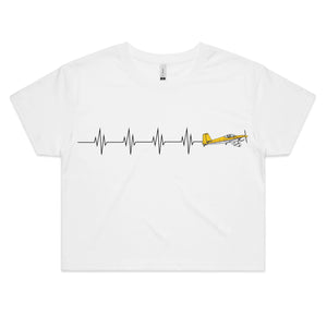 Vans RV-7 (Heartbeat) - Women's Crop Tee