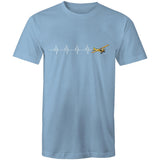 Piper J-3 Cub (Heartbeat) - Men's T-Shirt