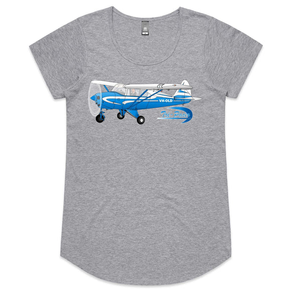 Piper Tri-Pacer (Large Design) - Women's Scoop Neck T-Shirt