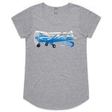 Piper Tri-Pacer (Large Design) - Women's Scoop Neck T-Shirt