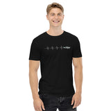 Cessna 182 (Heartbeat) - Men's T-Shirt