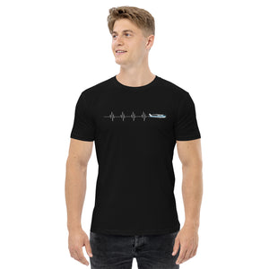 Cessna 150 (Heartbeat) - Men's T-shirt