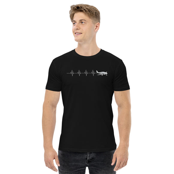 Cirrus SR22 (Heartbeat) - Men's T-Shirt