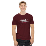 Beechcraft Bonanza (Large Design) - Men's T-shirt