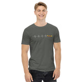 Aeronca Champ (Heartbeat) - Men's T-shirt