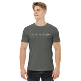 Beechcraft Bonanza (Heartbeat) - Men's T-shirt