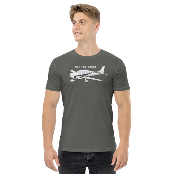 Cirrus SR22 (Large Design) - Men's T-Shirt