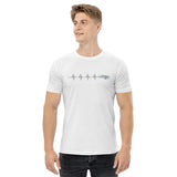 Cessna 150 (Heartbeat) - Men's T-shirt