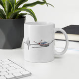 Beechcraft Bonanza (Heartbeat) - Mug