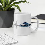 Cessna 170B (Heartbeat) - Mug