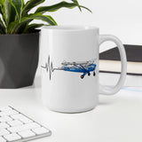 Piper Tri-Pacer (Heartbeat) - Mug