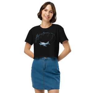 Flying Sorcery (Large Design) - Women’s crop top