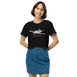 Beechcraft Bonanza (Large Design) - Women’s crop top