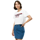 Super Decathlon (Large Design) - Women’s crop top