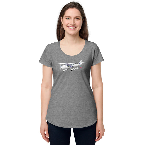 Cessna 172 (Large Design) - Women’s T-Shirt